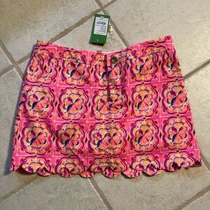 Lily Pulitzer Collete Skort Pink Fusion Soze 6